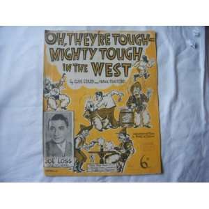   Mighty Tough In The West (Sheet Music) Joe Loss and his Band Books