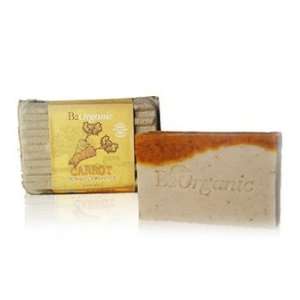 B2 Organic Soap Bar   Carrot 4.2oz,120g Certified Organic Ingredients 