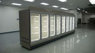 Tyler 8 Glass Door Reach In Cooler Refrigerator 2004  