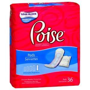 POISE PADS ULTIMATE COVER 4/CS 36EA KIMBERLY CLARK CORP.