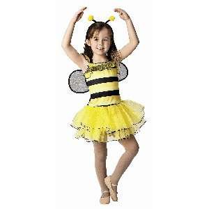 Bee Child Halloween Costume Size Medium 6 8 (): Toys 