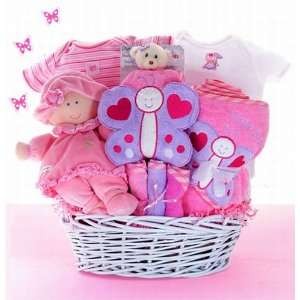  Baby Butterfly Kisses Baby Gift Basket