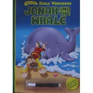  Jonah and the Whale ~ Bible Workbook with Wipe Off Marker 