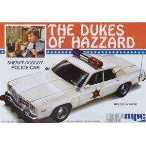 THE DUKES of HAZZARD Sheriff Roscos Police Car MPC MODEL KIT MPC707 1 