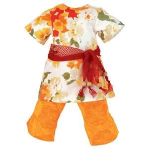  Kathe Kruse Doll Clothing Tunica Orange (fits 15 17 in 