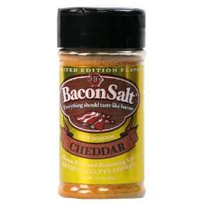 Cheddar Bacon Salt (2.5 oz)  Grocery & Gourmet Food