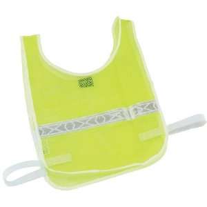  Bikealite Reflector Economy Vest, Fluorescent Lime, Size 