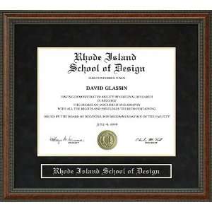  Rhode Island School of Design (RISD) Diploma Frame Sports 