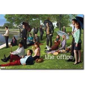  The Office   Staff (Parody of George Seurat A Sunday 