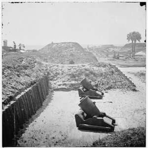  Charleston,S.C. Mortars inside Fort Moultrie