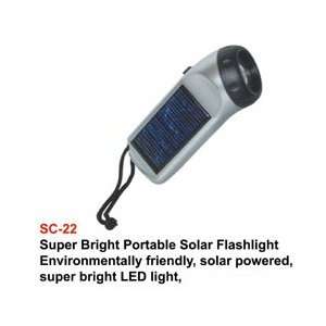  SC 22    Super bright mini solar flashlight