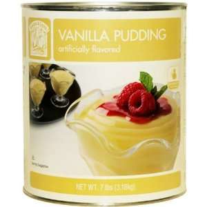 Bakers & Chefs Vanilla Pudding   112 oz. Grocery & Gourmet Food