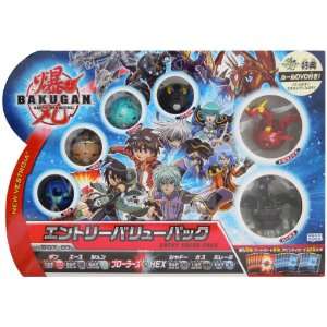   Bakugan Entry Value Pack BBT 03 Brawlers vs Hex [JAPAN] Toys & Games