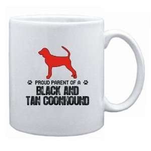  New  Proud Parent Black And Tan Coonhound  Mug Dog