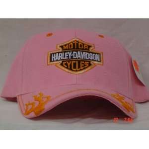  Pink Harley Davidson Base Ball Style Cap 