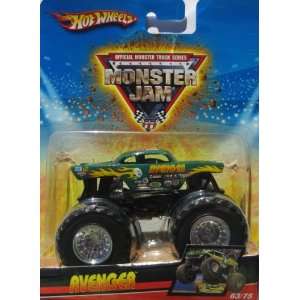  Hot Wheels Monster Jam AVENGER 2009 63/75 Toys & Games