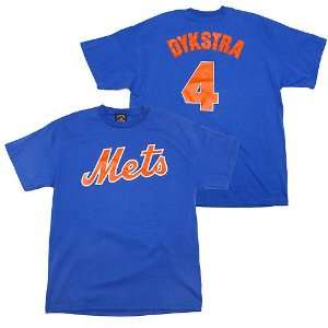  Lenny Dykstra New York Mets Blue Name and Number Throwback 