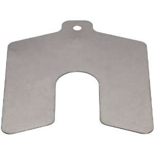 Stainless Steel Slotted Shim, 0.5mm x 75mm x 75mm (Pack of 10):  