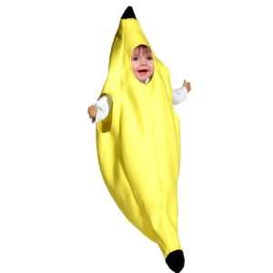 Lets Party By Rasta Imposta Banana Baby Infant Costume / Yellow   Size 