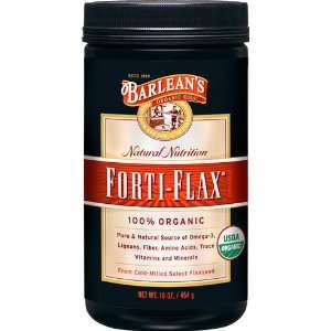    Barleans Forti Flax Ground Flax Seed 16oz