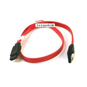 SATA2 Cables w/Locking Latch / Red   18 Inches