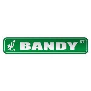   BANDY ST  STREET SIGN SPORTS: Home Improvement