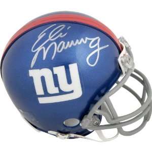  Eli Manning New York Giants Autographed Mini Helmet 