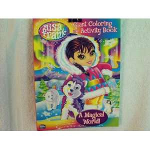   Activity Book ~A Magical World ~ Eskimo Cover ~ 96 Pg Toys & Games