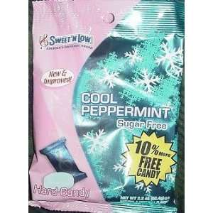 SweetN Low Sugar Free Hard Candy   Peppermint   2.2 Oz. Single Bag