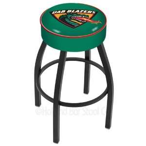   Black Wrinkle Swivel Bar Stool Base with 4 Cushion: Sports & Outdoors