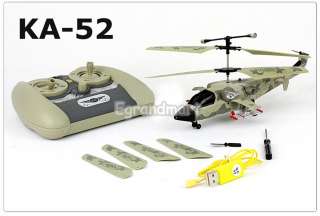 KA 52 Attack 3CH Micro RC helicopter RTF With Gyro  