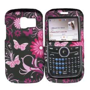  Pink Butterflies Pantech Link P7040 At&t Hard Case Snap on 