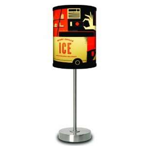  Dexter Ice Truck Killer Table Lamp