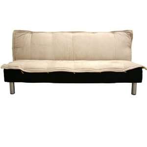   Odis Microfiber Convertible Sofa Bed (Beige) FS36383