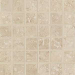   Mosaic Floor Tile in Baronial Beige