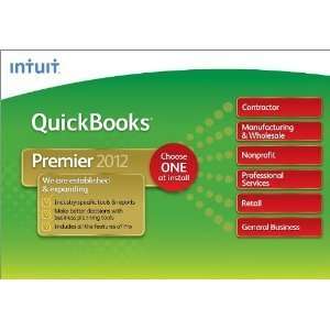 New   Intuit QuickBooks 2012 Premier Industry Edition 