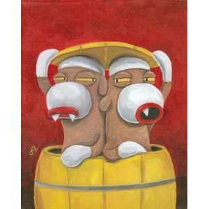  Barrel of Sock Monkeys by Justin Hillgrove