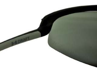 New Mens Under Armour Sunglasses Satin Black DRAFT Gray Lens 