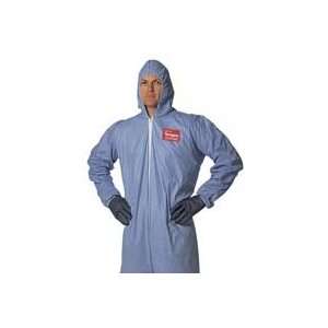  Pro Safe Hood&boot Med Blu 25pk Lgt Wt Disposble Coverall 