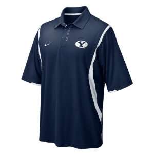 BYU Cougars NikeFit Double Reverse Football Sideline Polo:  