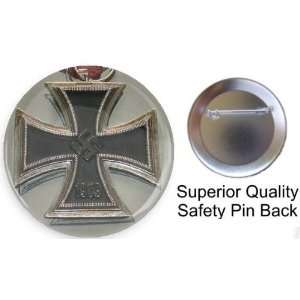 1939 Battle Cross Medal button 1.5 Pin back Button Replica on a Pin