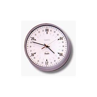 Franklin 24 Hour Military Commercial 8 Inch Wall Clock M8UB  