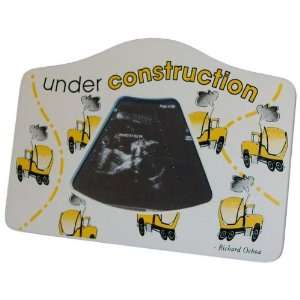  Under Construction Sonogram Frames: Baby