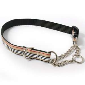  Boulevard Stripe Training Dog Collar L : Pet Supplies