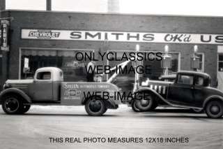SMITHS CHEV USED CAR DEALER AUTOMOBILIA TOW TRUCK PHOTO  