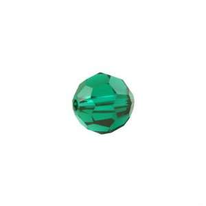  5000 6mm Faceted Round Emerald Arts, Crafts & Sewing