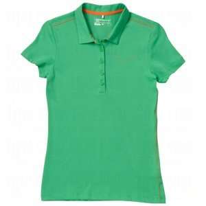NIKE Ladies Dri FIT Sport Jersey Polos Lush Green Small:  