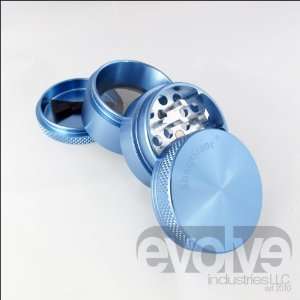   piece Small Chrome Blue + Cali Crusher® Pollen Press (G11 BL+ CCP