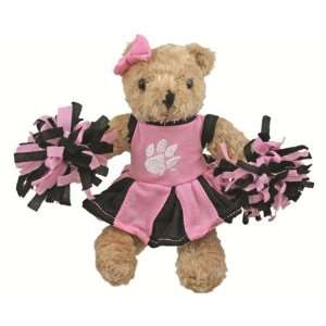  NCAA Pink Cheerleader Bear w/Sound Clemson Case Pack 16 