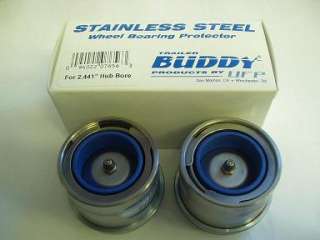 Stainless Steel Wheel Bearing Protector 2.441 Hub Bore  
